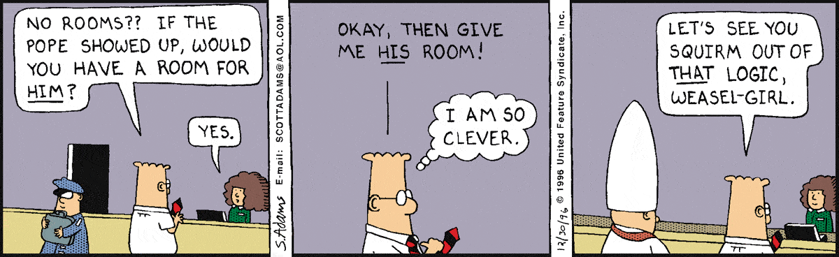 Dilbert Cartoon
